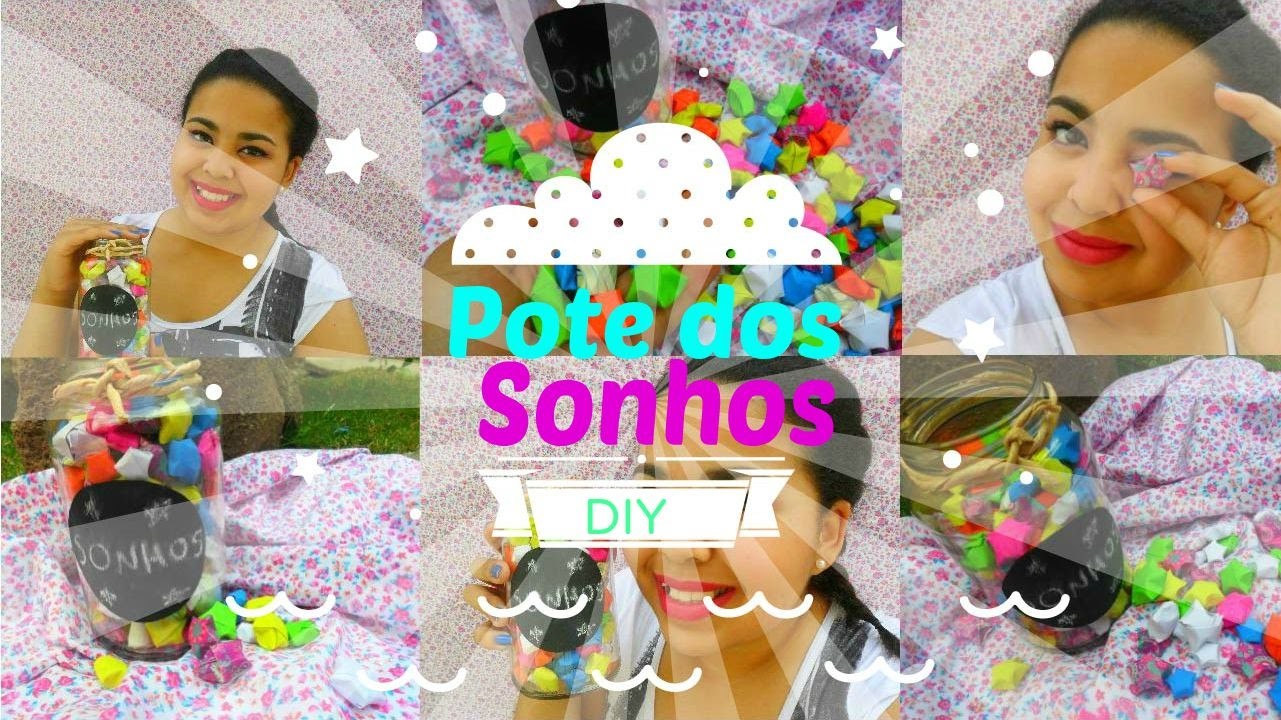 Faça você mesma: Pote dos Sonhos | DIY: Dreams Jar by: Camila Soares