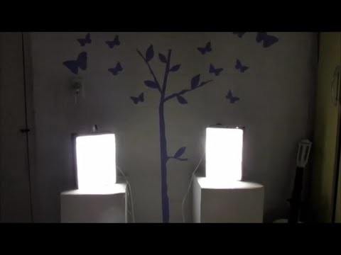 Melhorando a Iluminação dos Vídeos - DIY -  Light Box