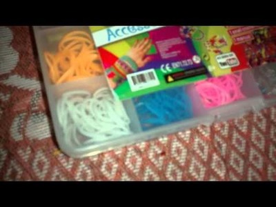 Organizando minha caixa Rainbow loom parte 3