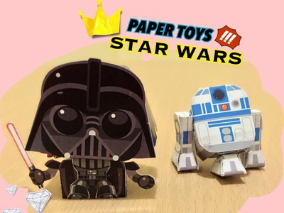 Paper Toy Star Wars Darth Vader - Como montar