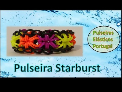 Pulseiras moda elasticos starburst ideias exemplos rainbow loom pulseiras portugal v1 1