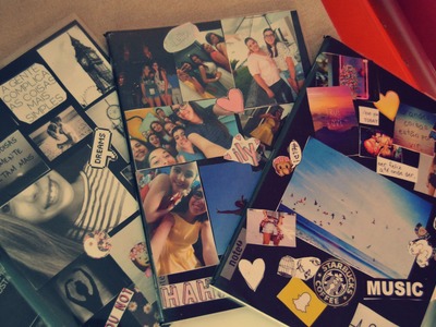 Regresso ás aulas. DIY cadernos personalizados