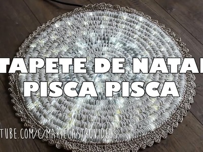 TAPETE DE NATAL PISCA PISCA - CROCHÊ | MARIE CASTRO
