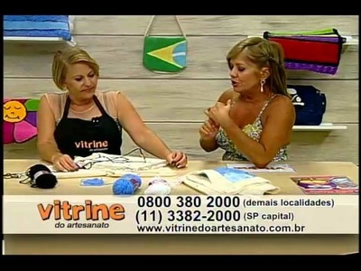 Tapete Ovelhinha com Tânia Silva - Vitrine do Artesanato na TV