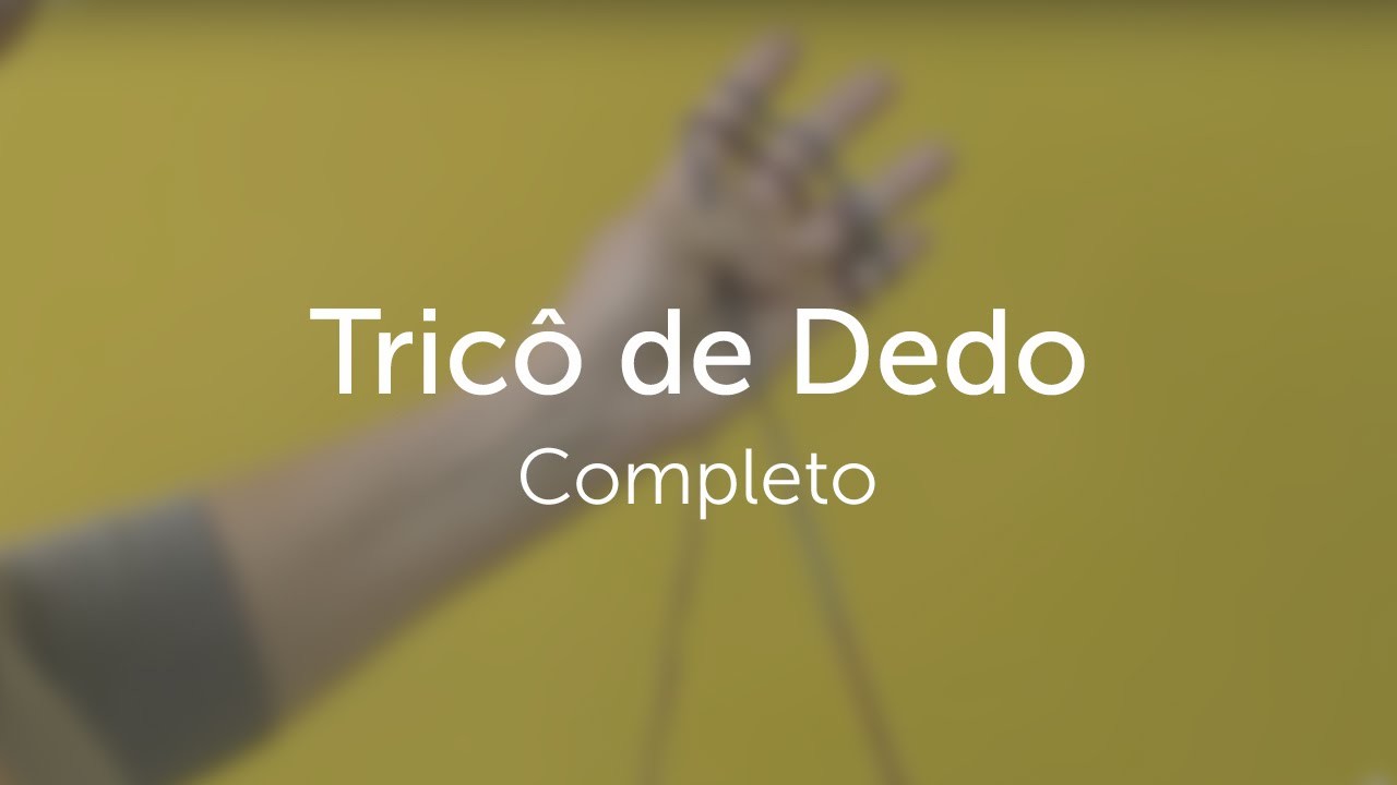 Tricô de dedo - DIY