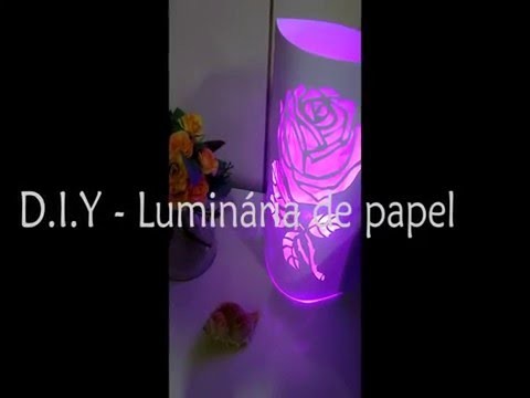D.I.Y - Luminária de papel | PAPER LAMP