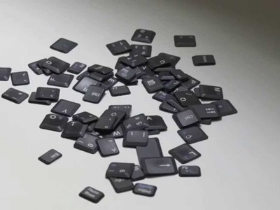 Dica Rapida   Reciclando um teclado quebrado fazendo imãs    DIY