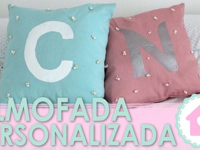 DIY Almofada Personalizada Letra do Nome - wFashionista