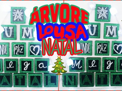 Diy:: Árvore de Lousa de Natal -#PROJETO DIY NATAL -Diy Christmas tree|Tatiane Xavier