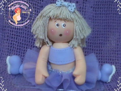 DIY - BONEQUINHA "RETRÔ" EM BISCUIT