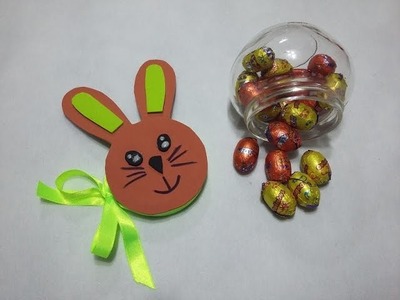 DIY -  COELHO PORTA-OVINHOS  #PÁSCOA