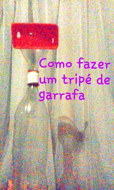 DIY! Como fazer um tripé de garrafa pet.-Canal da menina