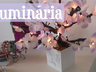 DIY Decoração Quarto - Luminária de Árvore inspirada na Luminária Imaginarium