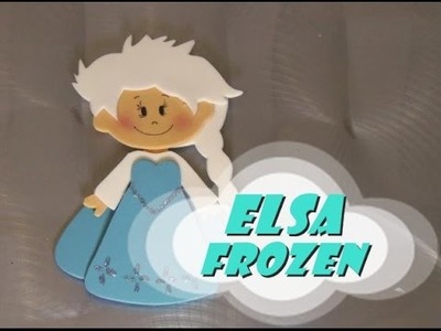 DIY.: Elsa Frozen - E.V.A art