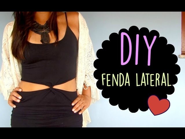 DIY: FENDA LATERAL ♥ ATUALIZADO ♥ Disponível em HD!
