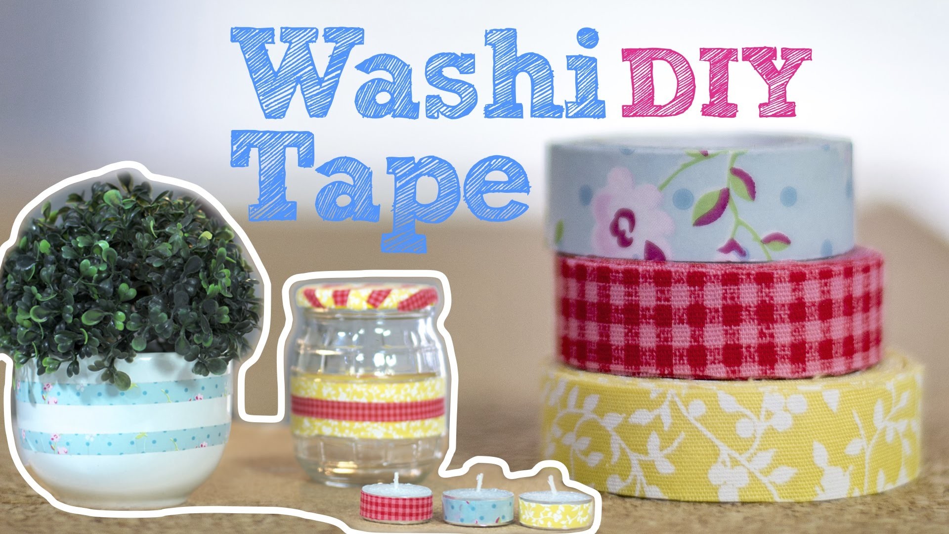 DIY :: Fita adesiva decorada | Washi Tape
