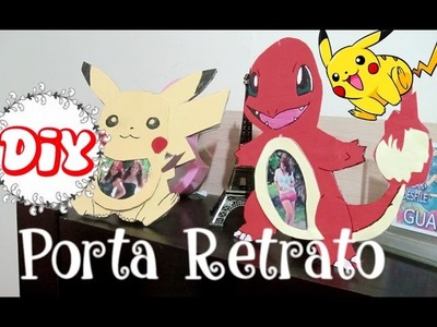 DIY Geek ~ Porta Retrato de Pokemon