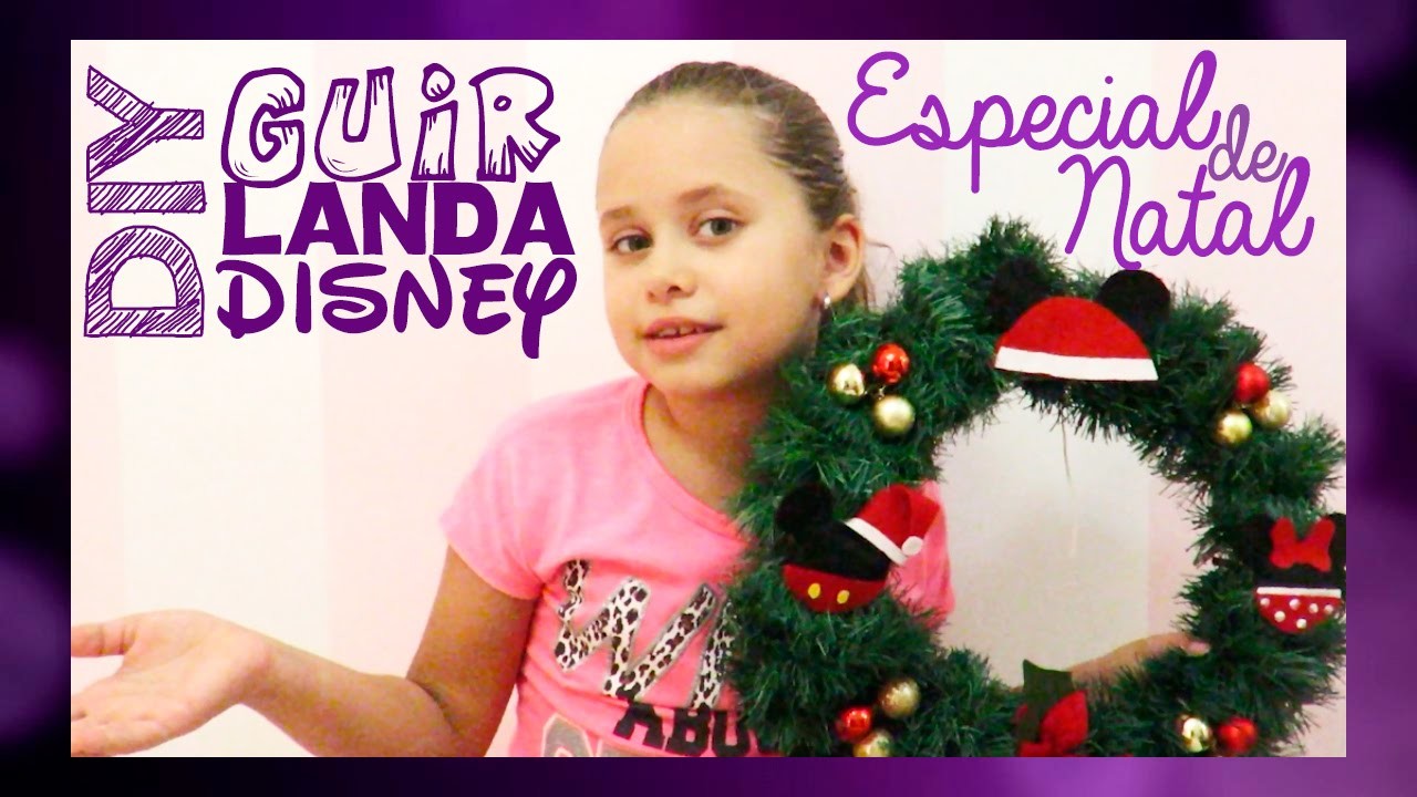 DIY: GUIRLANDA DISNEY - Luiza Vinco