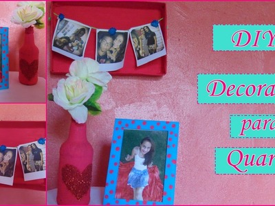 ♥ DIY - Itens fofos para decorar o quarto !