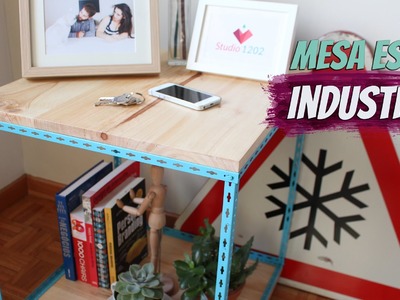 DIY - Mesa lateral estilo industrial