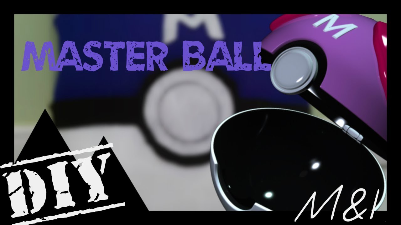 DIY | Pokémon | Almofada Masterball Tutorial