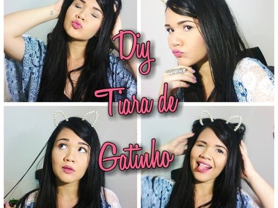 DIY: Tiara de gatinho