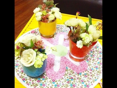 DIY: Vasinhos decorativos e perfumados gastando pouco ou NADA!!!