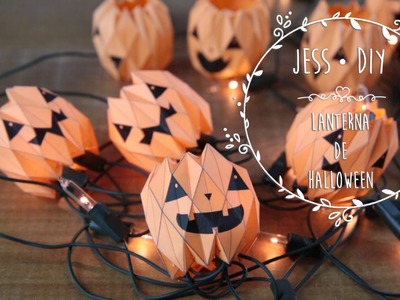 Lanterna de Halloween - DIY