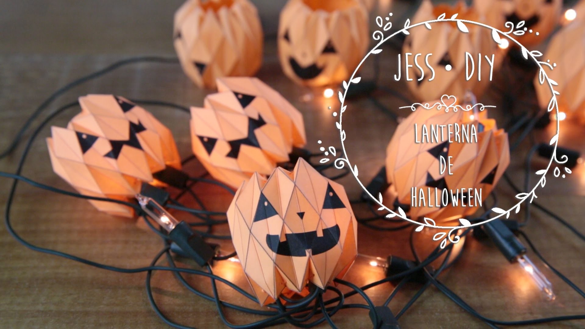 Lanterna de Halloween - DIY