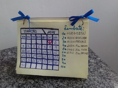 Calendario Total DIY!!!