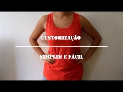 DEIXE SUA BLUSA MAIS ESTILOSA EM 5MIN - DIY