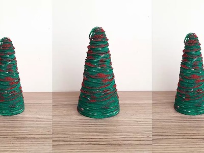 Diy - Árvore de natal (decoração para mesa)