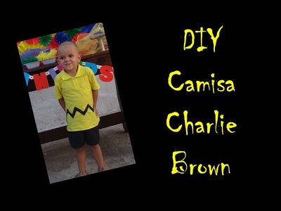 DIY - Camisa Charlie Brown - sem pintar e super fácil!!!