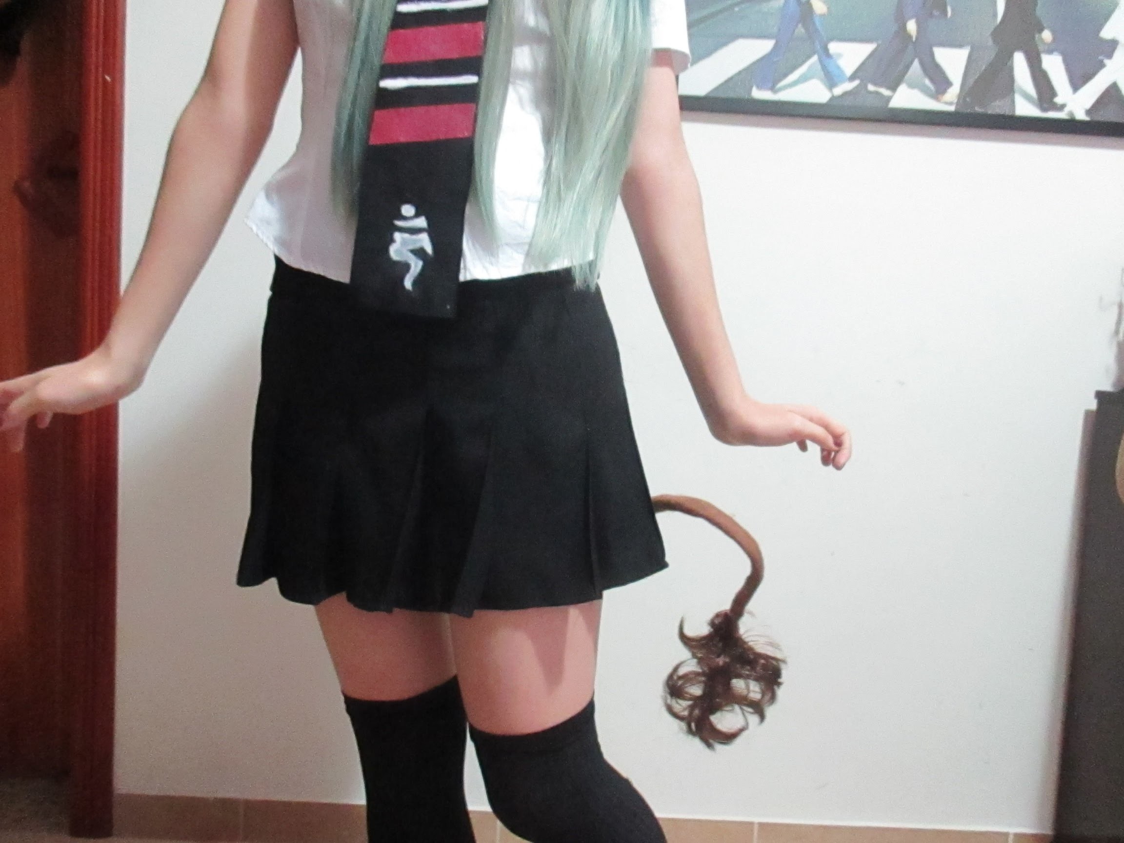 DIY-Cauda Okumura Rin (Ao no exorcist)- Okumura Rin tail