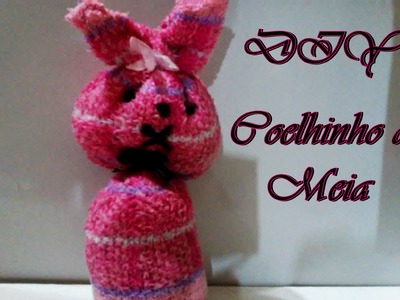 DIY Coelho de Meia