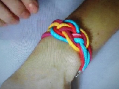 DIY - Como fazer Bracelete ou pulseira (cómo hacer una Bracelet)