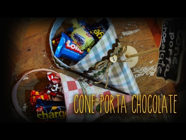 DIY ::: Cone Porta Chocolate