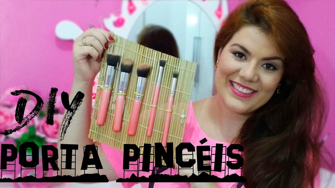 "DIY" FAÇA VOCÊ MESMA: Porta Pincéis - Blog Lolita