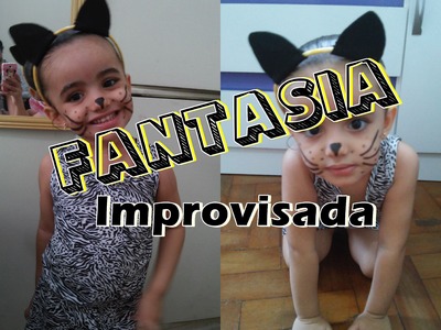 DIY: Fantasia Improvisada de Carnaval FAÇA EM CASA #7