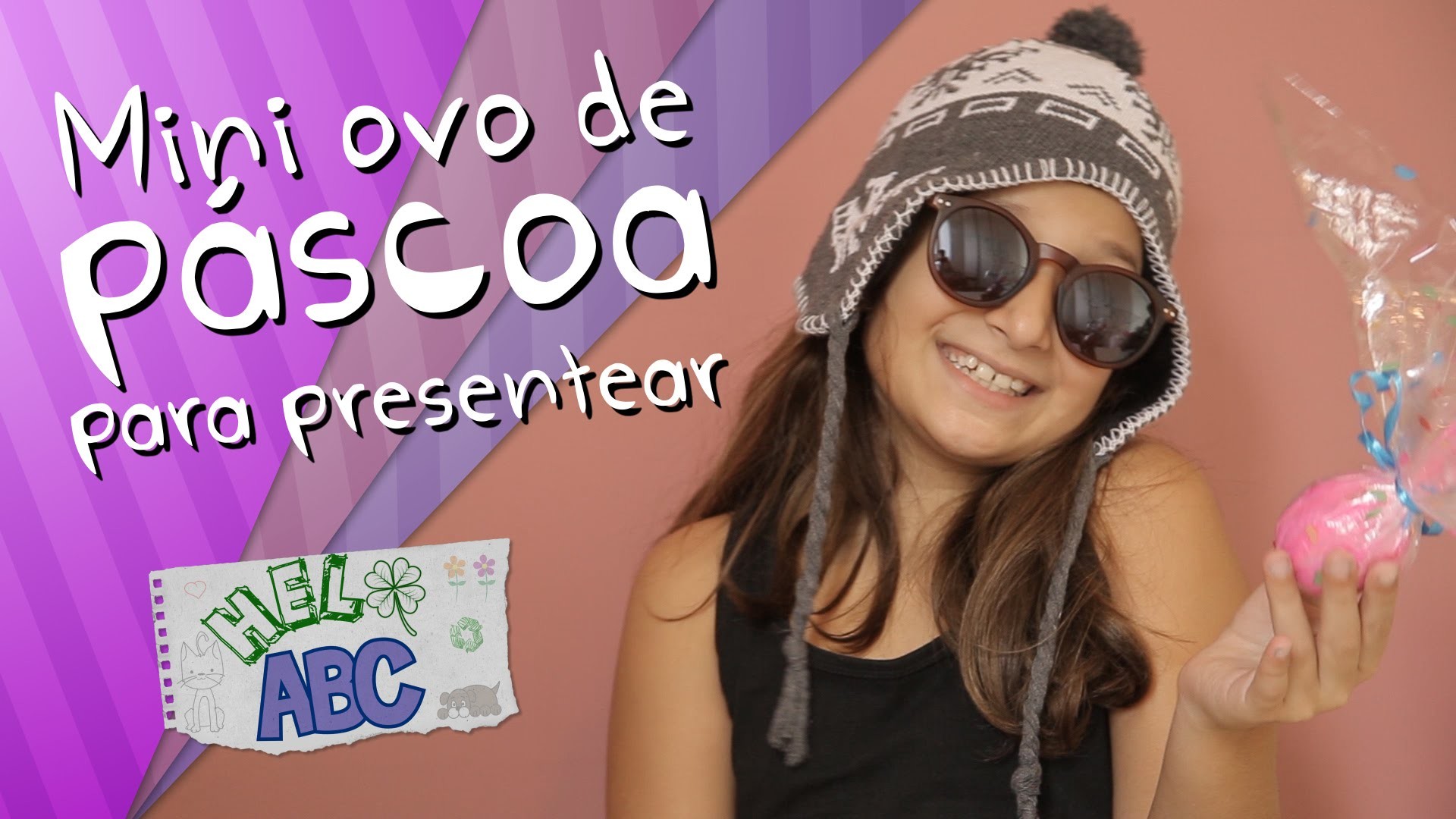 DIY mini ovo de Páscoa para presente #13