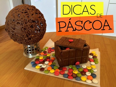 DIY: Ovo de páscoa + caixinha de chocolate