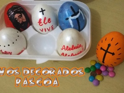 DIY | OVOS DECORADOS - PÁSCOA!