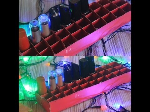DIY : Porta batom .  - Kah Barreto