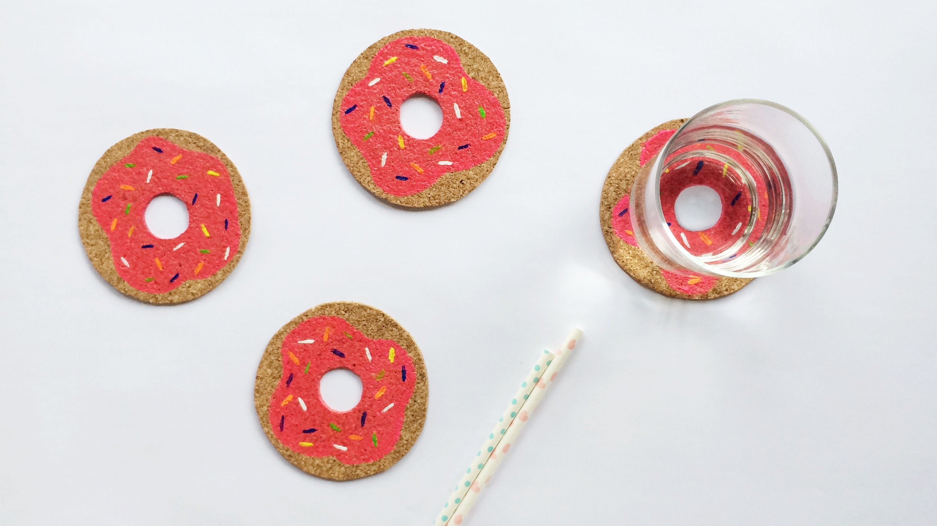 DIY Porta-Copos Donut