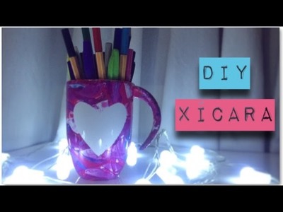 DIY: Xícara Desenhada com Esmalte