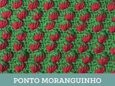 Criações em Crochê: Ponto Moranguinho | Luciana Ponzo