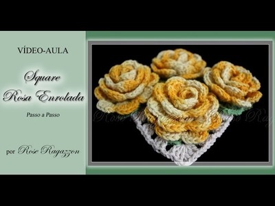 Square Rosa Enrolada