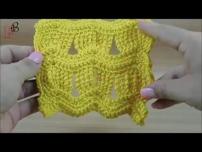 [Versão canhoto]#2 Vídeoaula mostra de pontos em crochê
