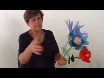 Artesanato de sucata, Enedina e alunos