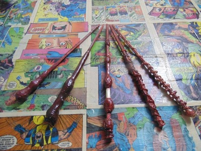 DIY - Varinhas (Harry Potter)